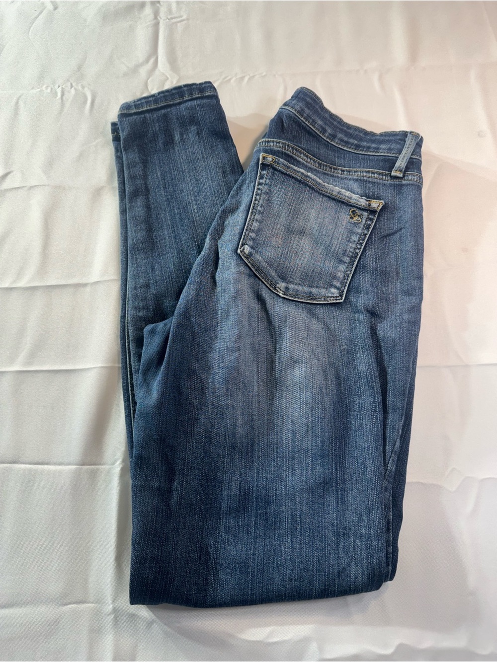 Jessica Simpson 29 Kiss Me Super Skinny Dark Blue Skinny Jeans